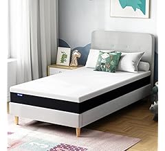 Iyee Nature Twin Mattress, 6 Inch Mattress Twin with Cooling-Gel Memory Foam for Sleep Cooler, CertiPUR-US Certified, Suppo…