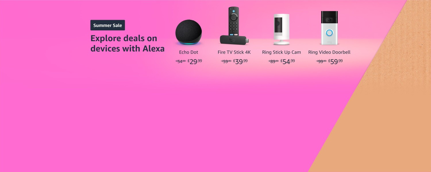 Deals on devices with Alexa