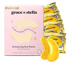 Under Eye Mask - Reduce Dark Circles, Puffy Eyes, Undereye Bags, Wrinkles - Gel Under Eye Patches, Vegan Cruelty-Free Self …