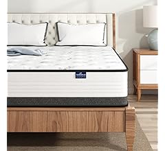 King Mattress 10 Inch with Innerspring, SEMIELO Hybrid Memory Foam Mattress, CertiPUR-US Certified, Sleep Supportive & Pres…