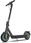 Segway-Ninebot MAX G30D II, E Scooter mit Straßenzulassung für Erwachsene, max. 20 km/h Geschwindigkeit, 65 km Reichweite, Lange Reichweite (2021 Version), grau