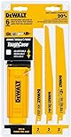 DEWALT Reciprocating Saw Blades, Bi-Metal, 6-Piece Set (DW4896)