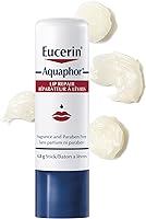 EUCERIN AQUAPHOR Lip Balm Repair Stick for Dry, Chapped and Cracked Lips, 4.8g | Aquaphor Lip Repair | Non-Comedogenic...