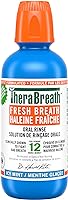 TheraBreath Fresh Breath Oral Rinse - Icy Mint | Fights Bad Breath | Certified Vegan, Gluten-Free, & Kosher | 473ml