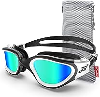 ZIONOR Swim Goggles, Upgraded G1 Polarized Swimming Goggles Anti-fog for Men Women Adult