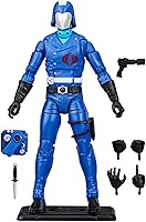 G.I. Joe Classified Series Retro Cardback Cobra Commander, Collectible 6 Inch Action Figure with 8 Accessories