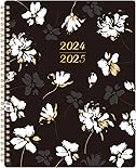 2024-2025 Planner - Academic Planner 2024-2025 from July 2024- June 2025, Weekly Monthly Planner 2024-2025 with To Do List, Floral Cover, 8" x 10"