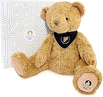 Doudou et Compagnie - Ours Prenium Paris 2024- Licence Officielle des Jeux Olympiques De Paris 2024 - Peluche Avec...