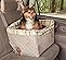 PetSafe Happy Ride Dog Safety Seat for Cars, Trucks and SUVs - Jumbo Pet Size - Seat Belt Tether - Machine-Washable...