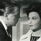 Stewart Granger and Haya Harareet in The Secret Partner (1961)