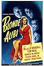 Robert Armstrong, Elisha Cook Jr., Donald MacBride, Tom Neal, and Martha O'Driscoll in Blonde Alibi (1946)
