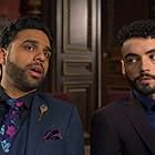 Raj Bajaj and Joel McVeagh in A Christmas Prince: The Royal Baby (2019)