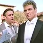 Martin Kove and Scott Jaeck in Hard Time on Planet Earth (1989)