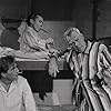 Lee Marvin, George Segal, and Michael Dunn in Ship of Fools (1965)