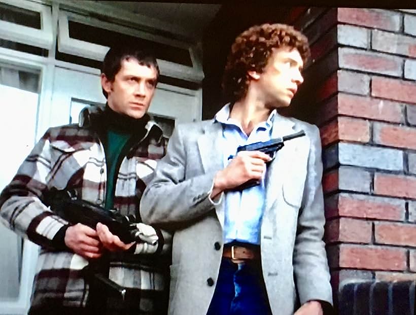 Lewis Collins and Martin Shaw in The Professionals (1977)