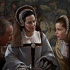 Geneviève Bujold, Katharine Blake, and Michael Hordern in Anne of the Thousand Days (1969)