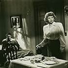 Lucille Ball and Mark Stevens in The Dark Corner (1946)