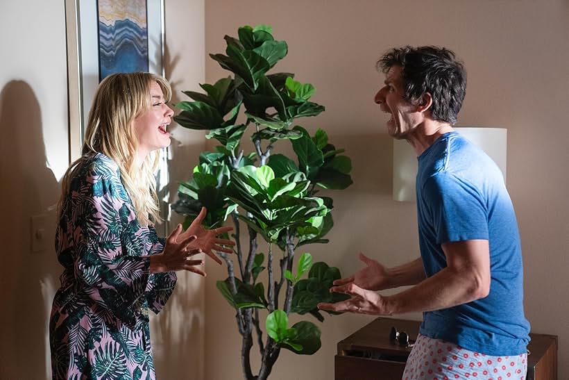 Andy Samberg and Meredith Hagner in Palm Springs (2020)