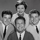 Harriet Nelson, David Nelson, Ozzie Nelson, and Ricky Nelson in The Adventures of Ozzie and Harriet (1952)