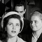 Jeffrey Hunter, Debra Paget, and Joyce Van Patten in Fourteen Hours (1951)