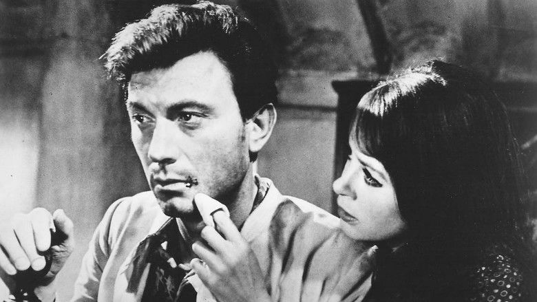 Laurence Harvey and Sarah Miles in The Ceremony (1963)