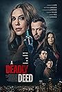 Joey Lawrence, Matthew Lawrence, Jennifer Taylor, Charleston Lawrence, and Samantha Cope in A Deadly Deed (2021)