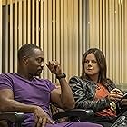 Marcia Gay Harden and Anthony Mackie in Point Blank (2019)