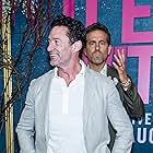 Ryan Reynolds and Hugh Jackman at an event for It Ends with Us (2024)