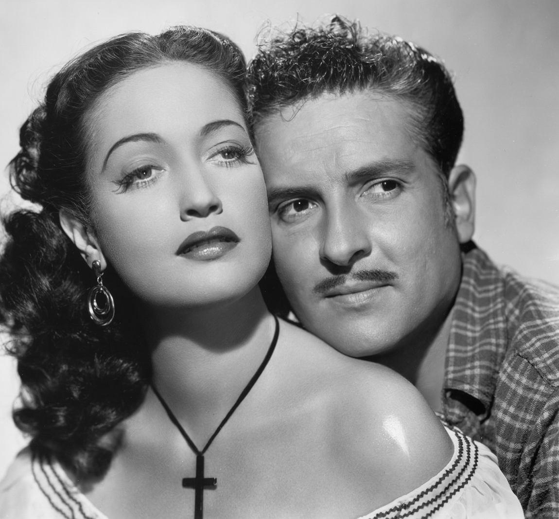 Arturo de Córdova and Dorothy Lamour in A Medal for Benny (1945)