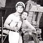 Fred MacMurray and Vera Ralston in Fair Wind to Java (1953)