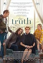 Ethan Hawke, Juliette Binoche, Catherine Deneuve, and Clémentine Grenier in The Truth (2019)