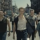 Sean Harrison Jones, Patrick Higgins, Jess LeProtto, Kevin Csolak, Kyle Coffman, Mike Faist, and Garett Hawe in West Side Story (2021)