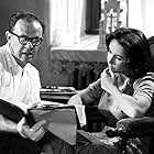 Elizabeth Taylor and Joseph L. Mankiewicz in Suddenly, Last Summer (1959)