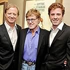 Robert Redford, James Redford, and Dylan Redford