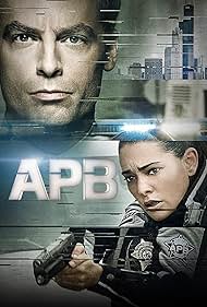 Justin Kirk and Natalie Martinez in APB (2017)