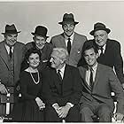 Spencer Tracy, Jeffrey Hunter, Pat O'Brien, Ricardo Cortez, Edward Brophy, Dianne Foster, and James Gleason in The Last Hurrah (1958)