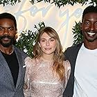 Elizabeth Olsen, Jovan Adepo, and Mamoudou Athie at an event for Sorry for Your Loss (2018)