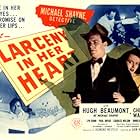 Hugh Beaumont, Douglas Fowley, and Cheryl Walker in Larceny in Her Heart (1946)