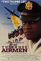 Laurence Fishburne, Cuba Gooding Jr., Allen Payne, Courtney B. Vance, and Malcolm-Jamal Warner in The Tuskegee Airmen (1995)