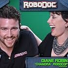 Diane Robin  and Director Christopher Griffiths RoboDoc: The Creation of Robocop