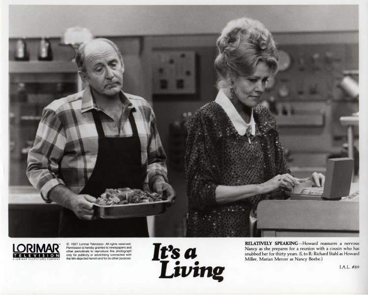Marian Mercer and Richard Stahl in It's a Living (1980)