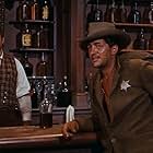 Dean Martin and Walter Barnes in Rio Bravo (1959)