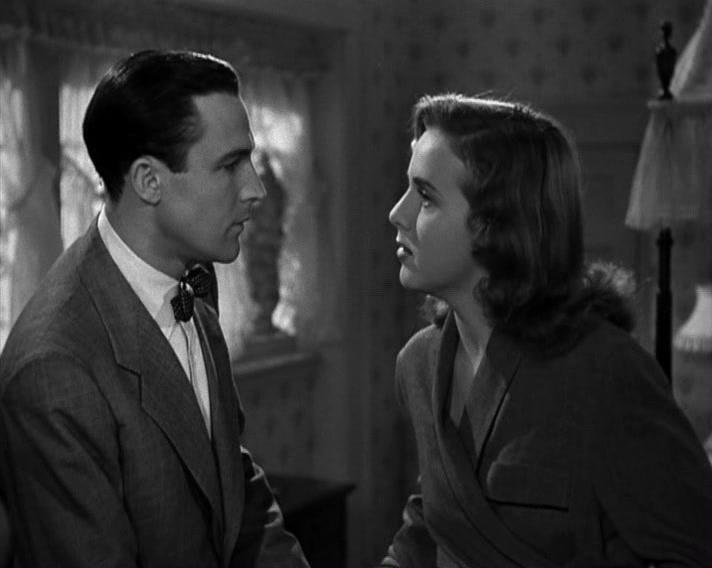 Gene Kelly and Deanna Durbin in Christmas Holiday (1944)