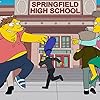 Julie Kavner, Dan Castellaneta, Kevin Michael Richardson, Harry Shearer, and Maggie Roswell in The Simpsons (1989)