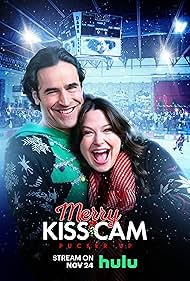 Jesse Bradford and Katie Lowes in Merry Kiss Cam (2022)