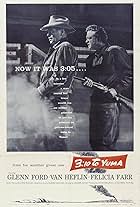 Glenn Ford and Van Heflin in 3:10 to Yuma (1957)