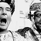 Sidney James and Kenneth Williams in Carry on Cleo (1964)