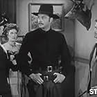 Mason Alan Dinehart, Peter Adams, Steve Pendleton, and Jean Willes in The Life and Legend of Wyatt Earp (1955)
