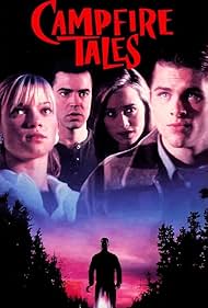 James Marsden, Amy Smart, Ron Livingston, and Christine Taylor in Campfire Tales (1997)