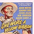 John Wayne, John Agar, and Joanne Dru in She Wore a Yellow Ribbon (1949)